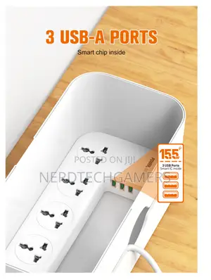 LDNIO SN5311 Universal Management Power Strip Box 5 Sockets