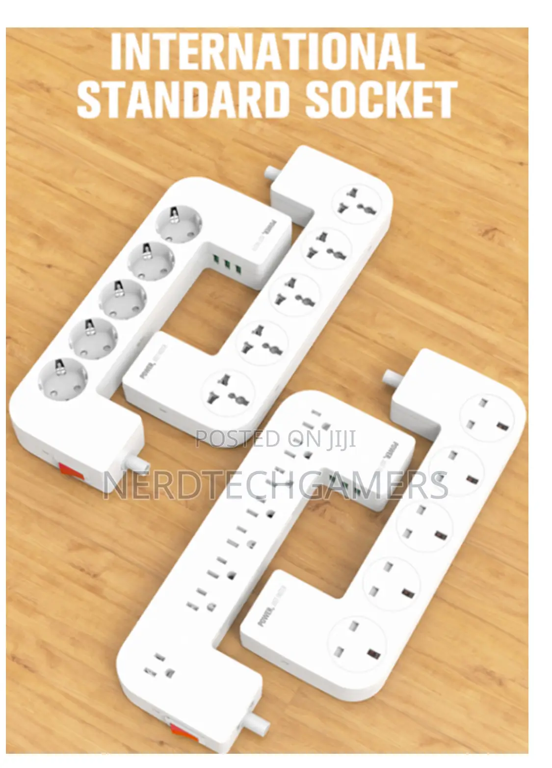 LDNIO SN5311 Universal Management Power Strip Box 5 Sockets