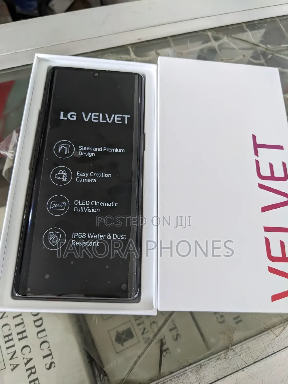 New LG Velvet 128 GB Gold