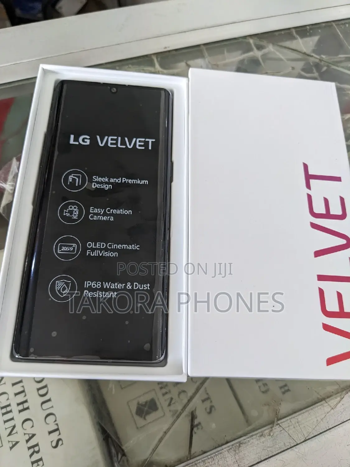 New LG Velvet 128 GB Gold