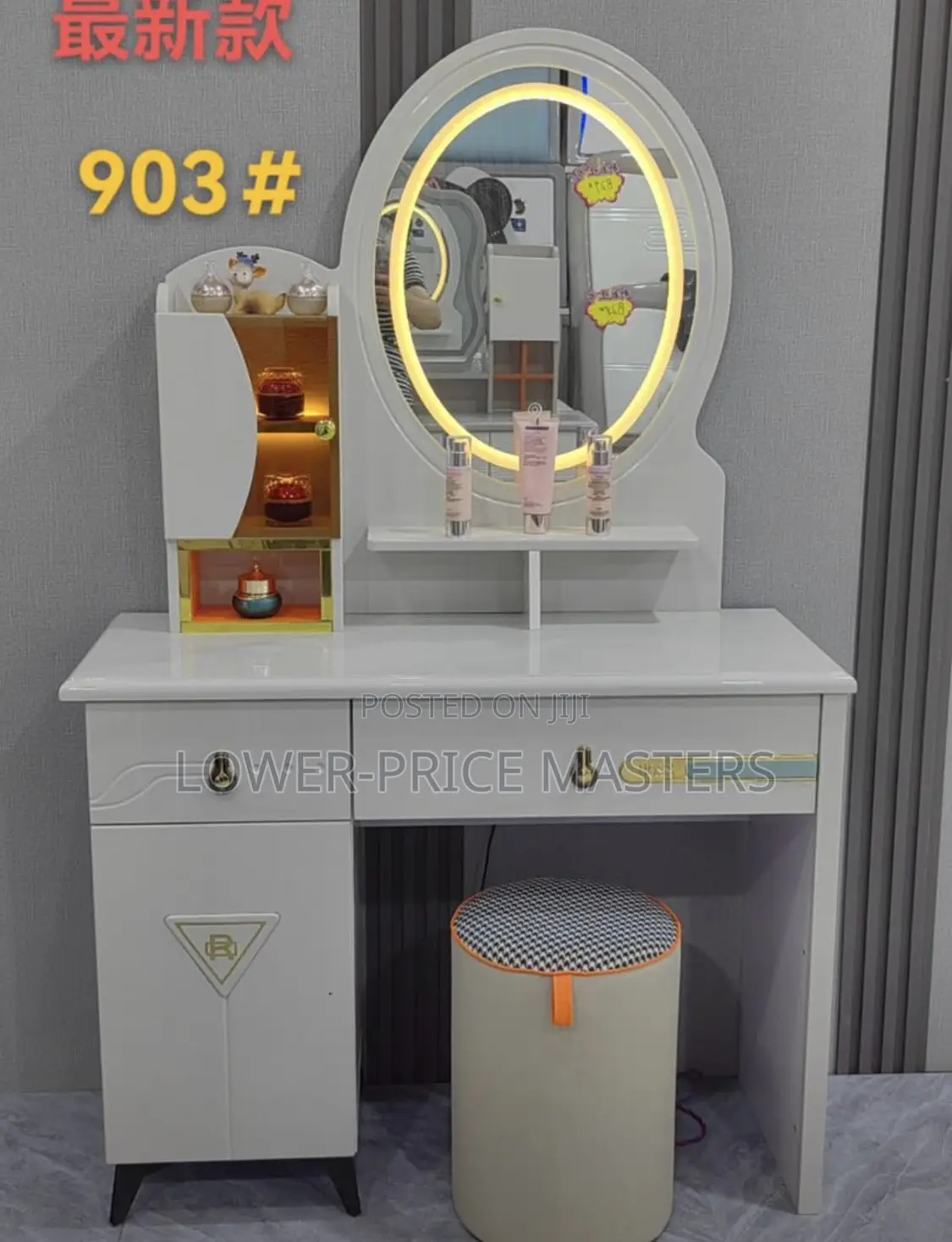 Modern Dressing Mirror With Led Lights