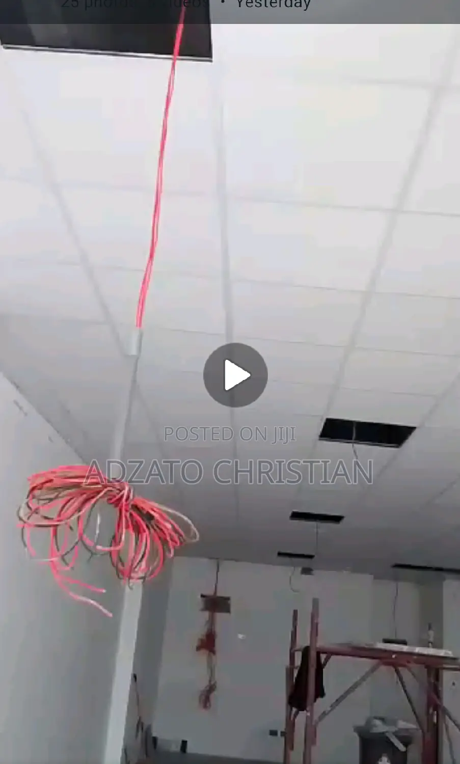 Acoustic Ceiling Work