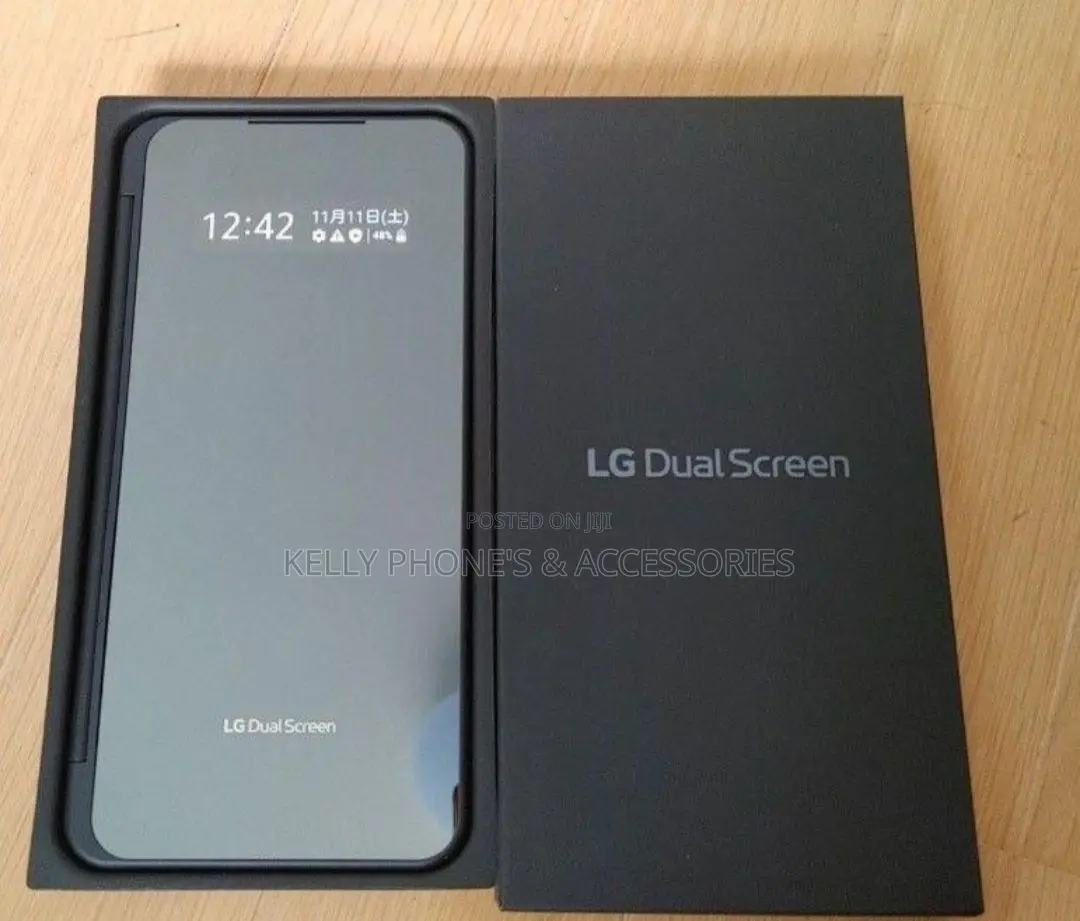 New LG V60 ThinQ 5G UW 128 GB Black