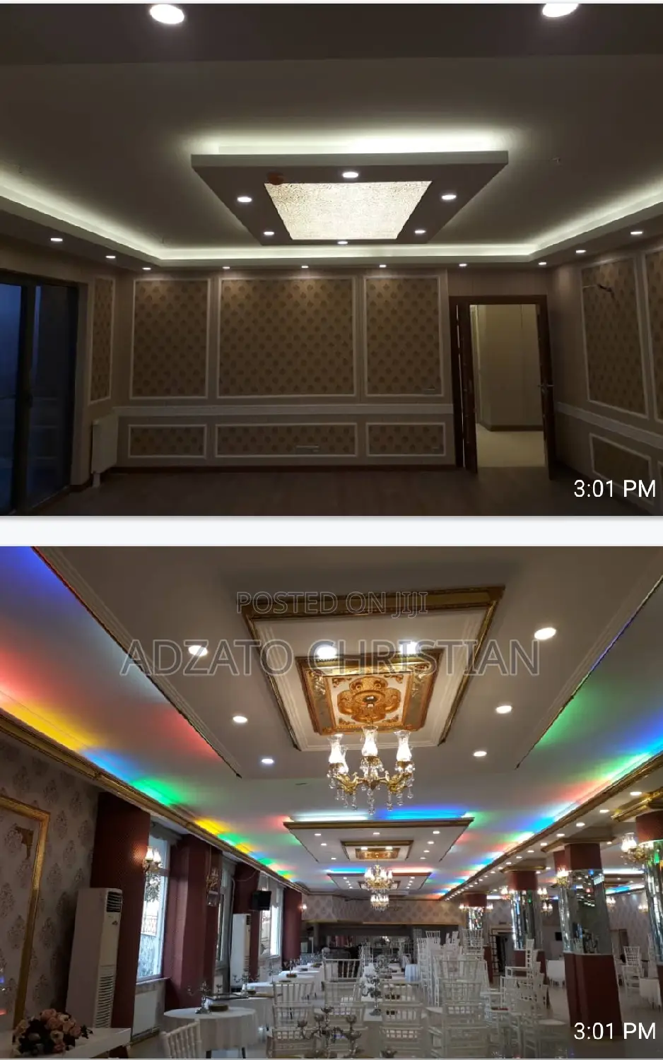 Plaster Board Ceilings