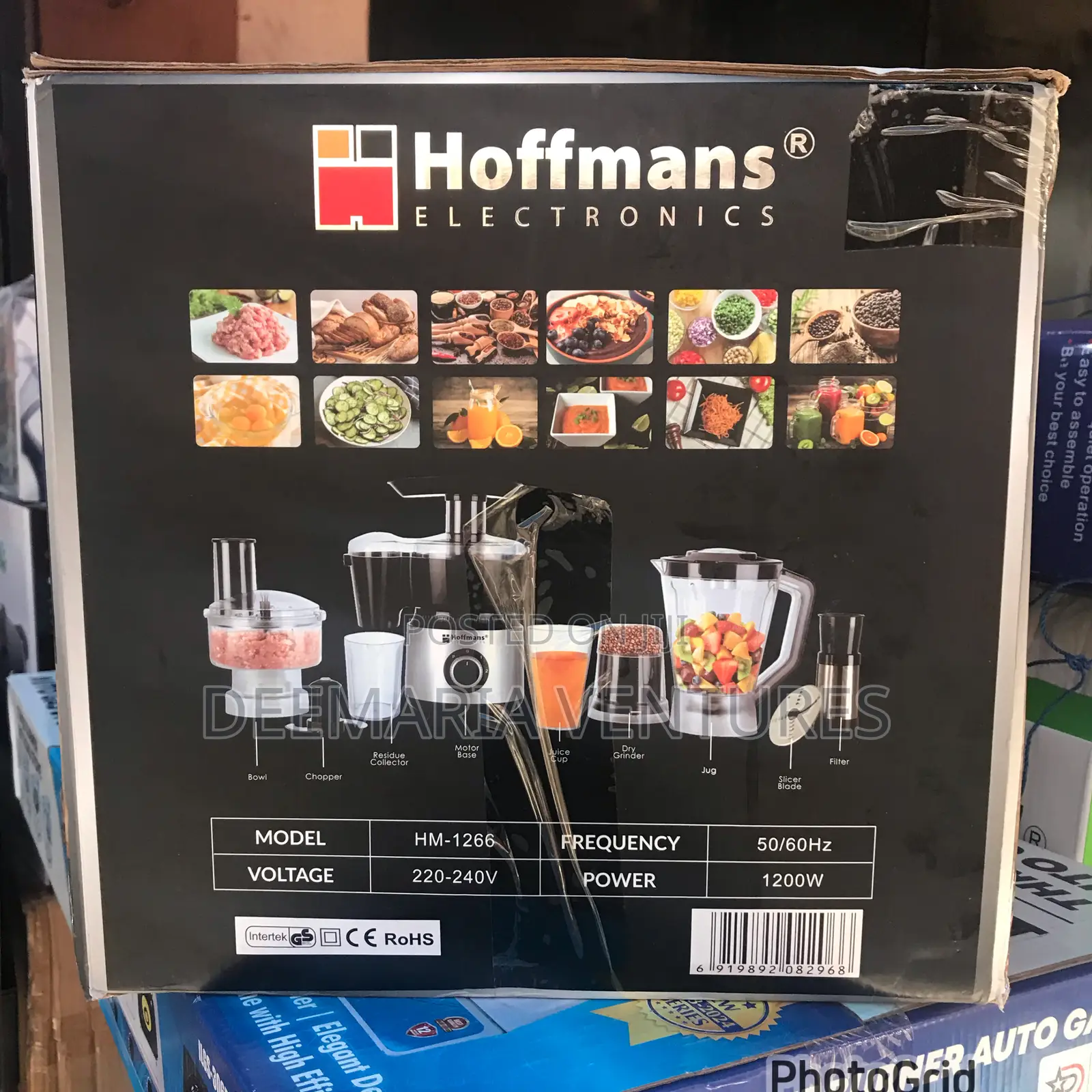 Hoffmans 10 in 1 Multi Function Food Processor