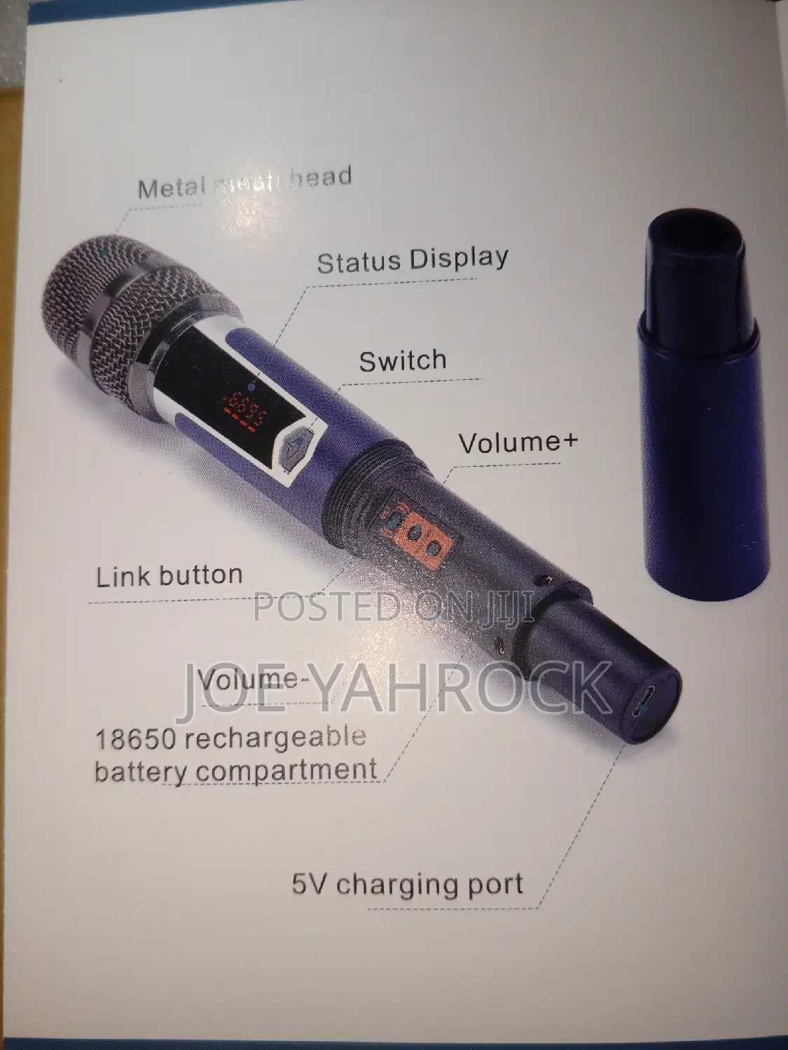 Original 2 in 1 Chargeable Wireless/Cordless Mics