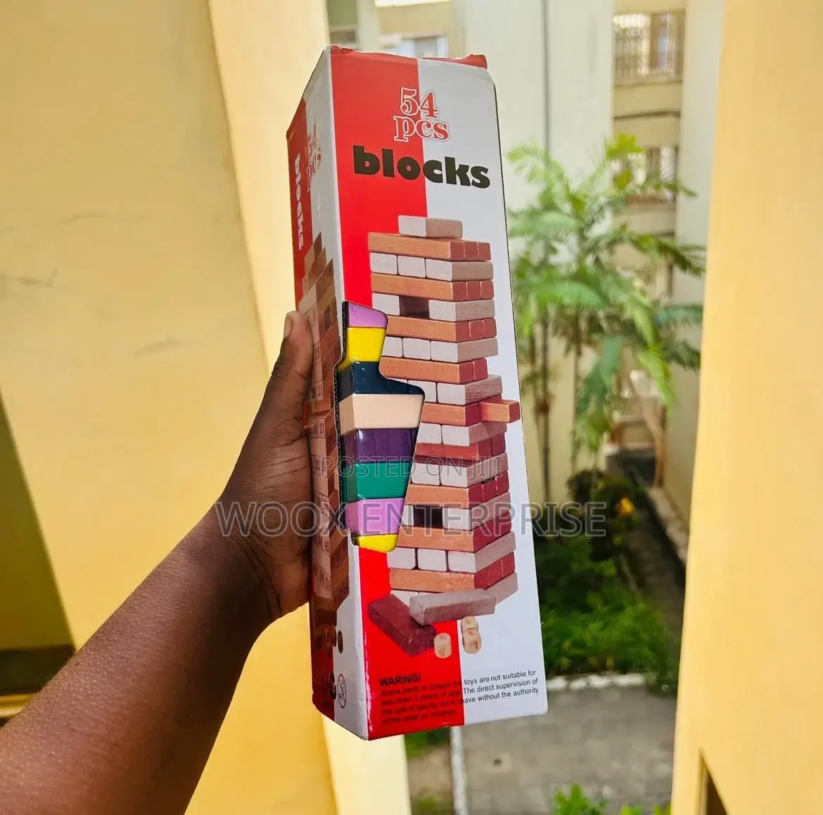 Jenga Game (54pcs Block)