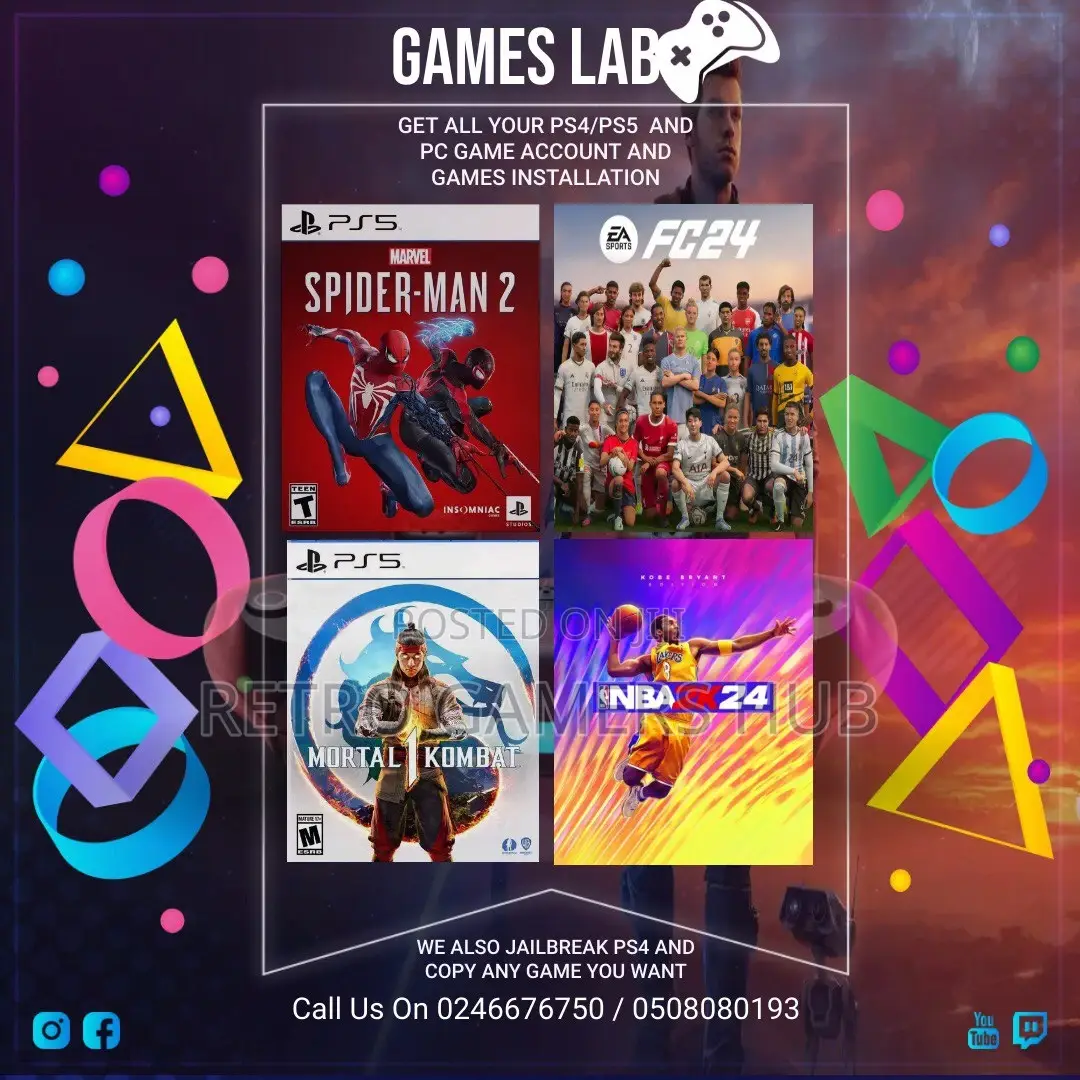 Ps4 Ps5 Games Installation