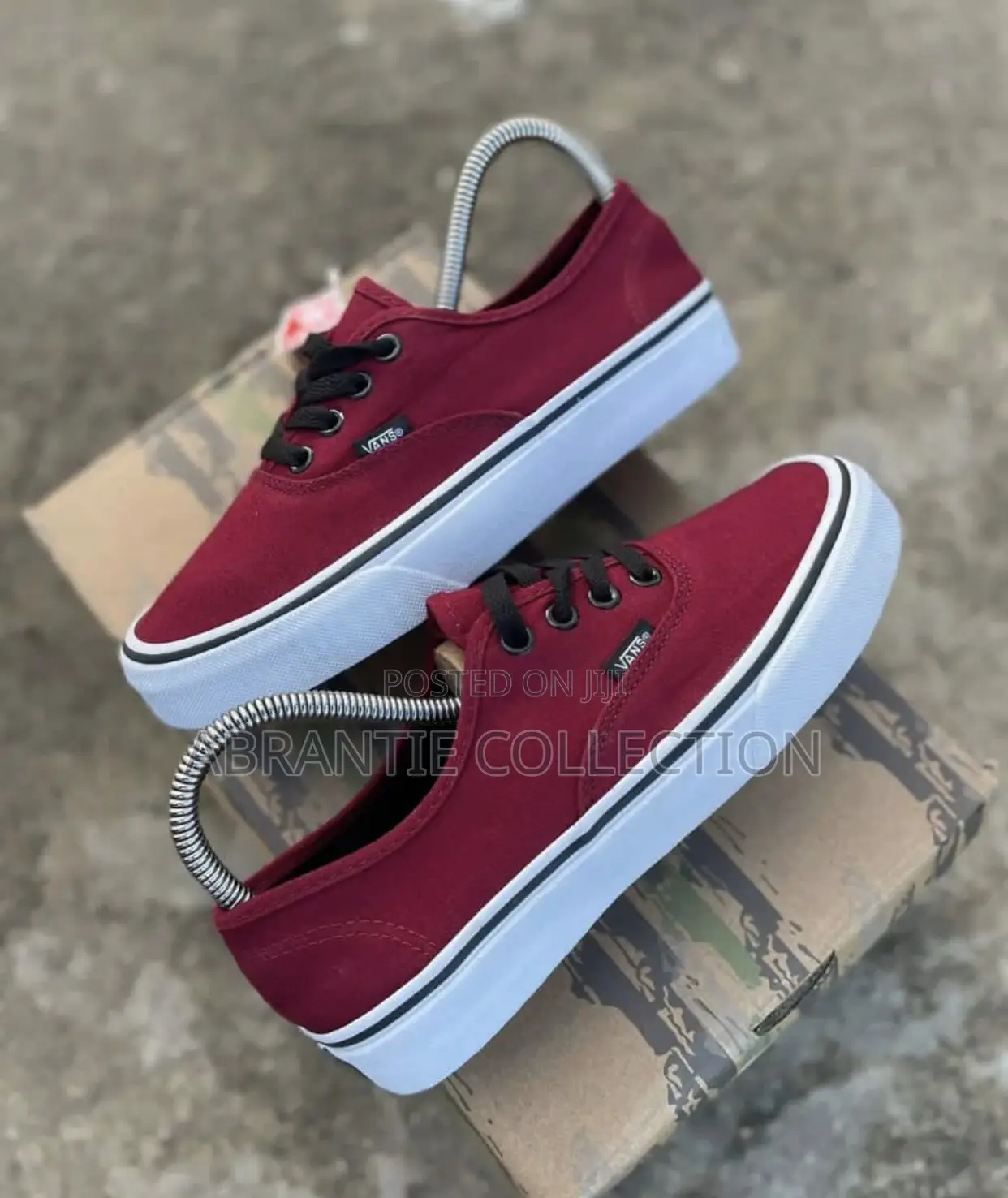 Old Skool Vans Wine
