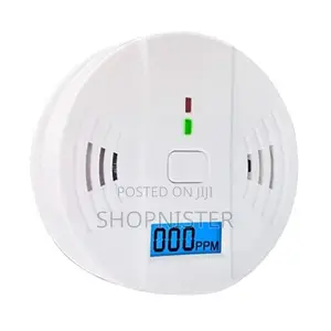 Carbon Monoxide Detector Battery-Operated LED
Digital