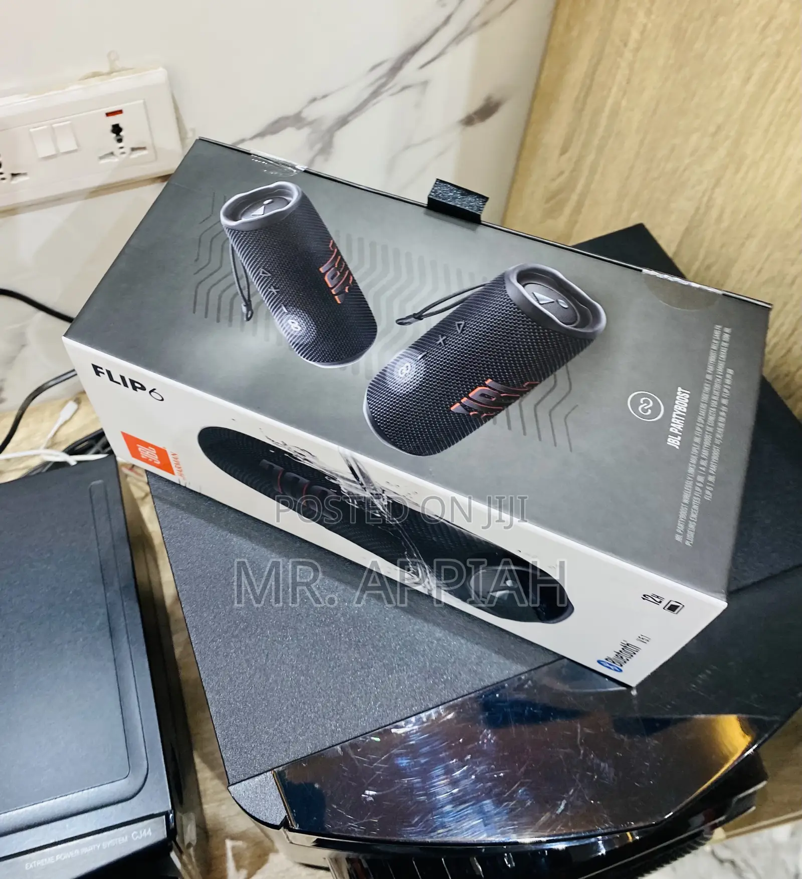 Durable JBL Flip 6 Wireless Bluetooth Speaker(Waterproof).