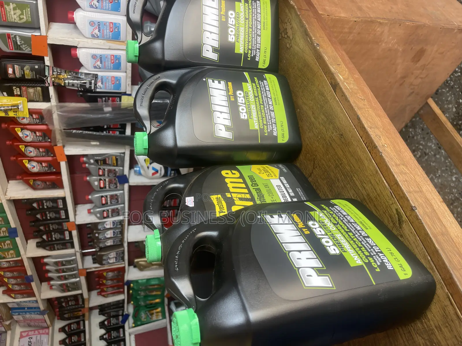 Orange/Green/Red Coolant