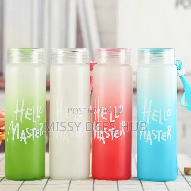 Frosted Glass Bottle