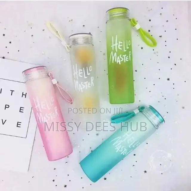 Frosted Glass Bottle