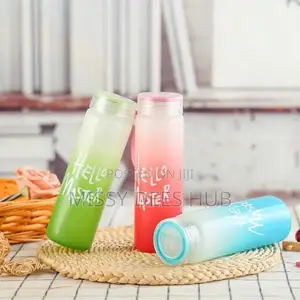 Frosted Glass Bottle
