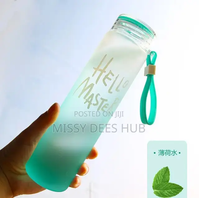 Frosted Glass Bottle