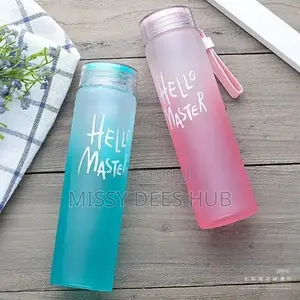 Frosted Glass Bottle