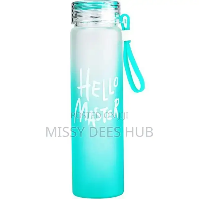 Frosted Glass Bottle