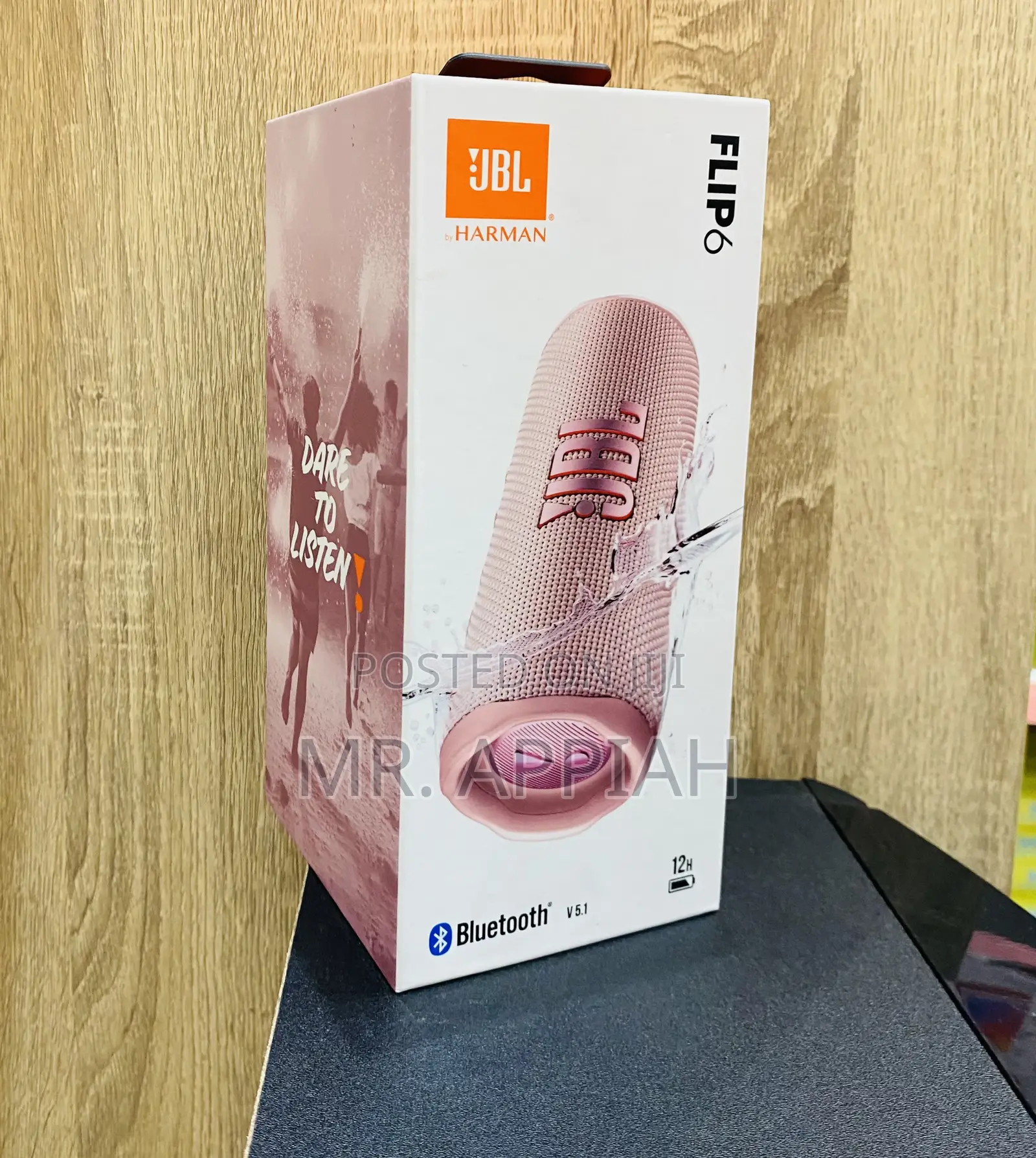 Energy Saving JBL Flip 6 Wireless Speaker(Pink)Bluetooth
