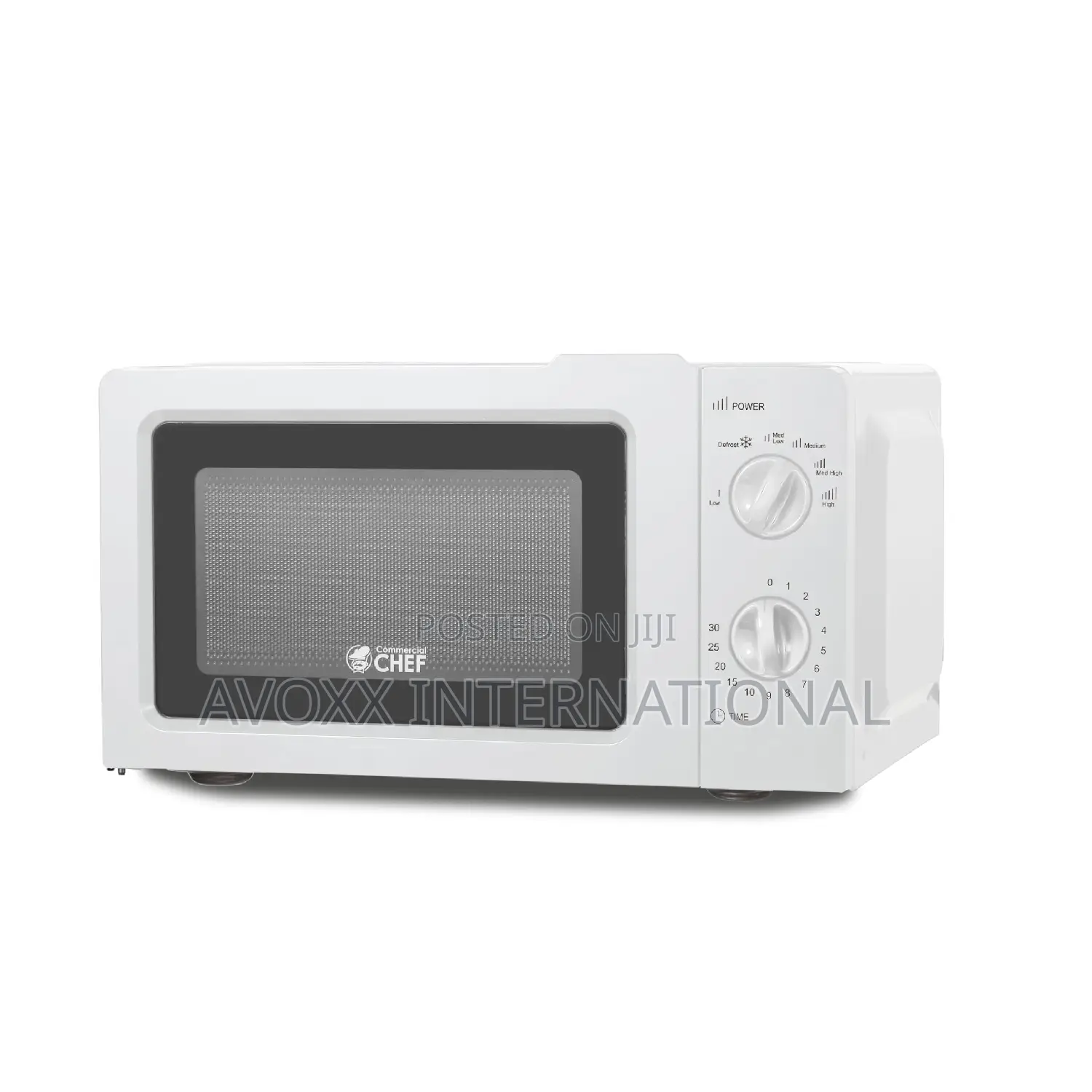 COMMERCIAL CHEF 0.6 Cubic Foot Microwave With 6 Power Levels
