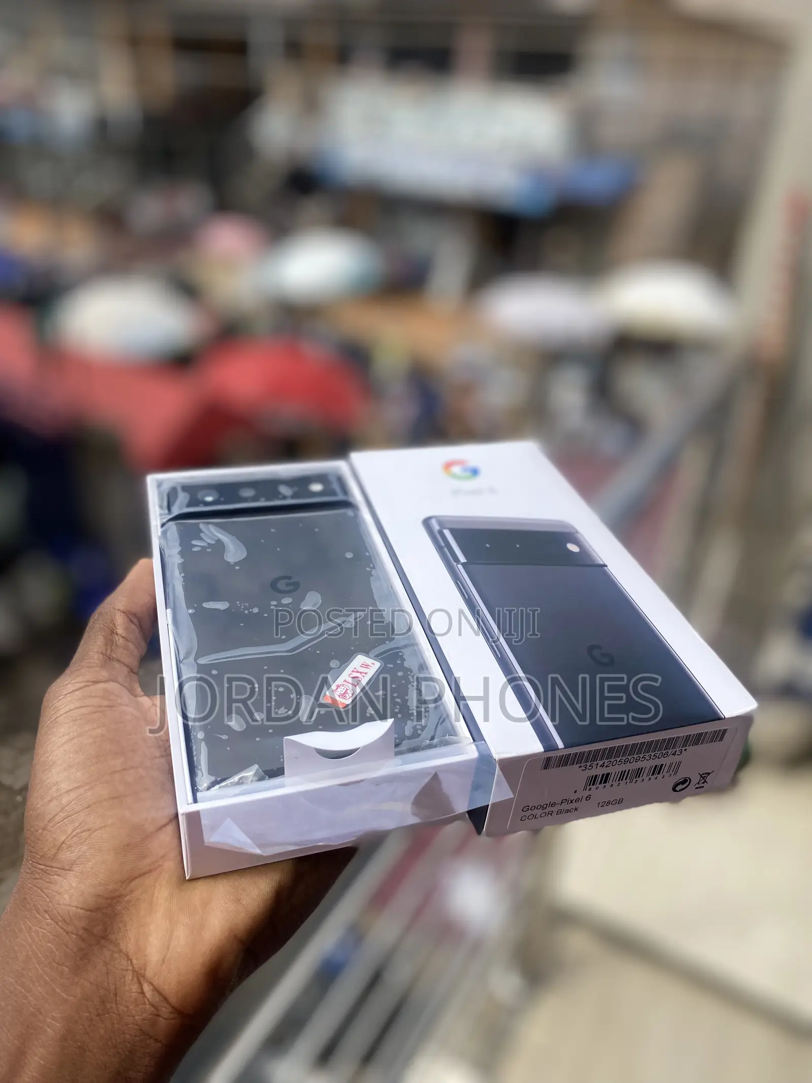 New Google Pixel 6 128 GB Black