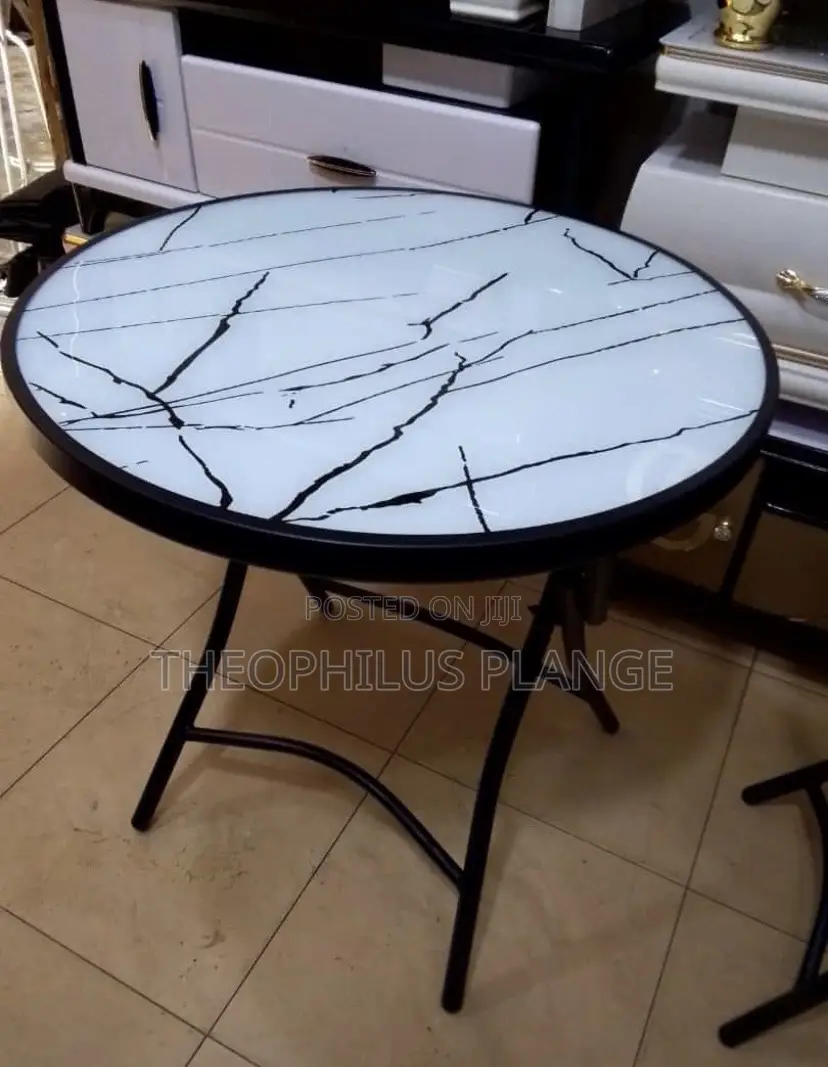 Foldable Glass Table (70 by 70 )