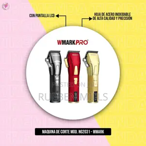 Heavy Duty Double Speed Wmarkpro Rechargeable Hair Clipper