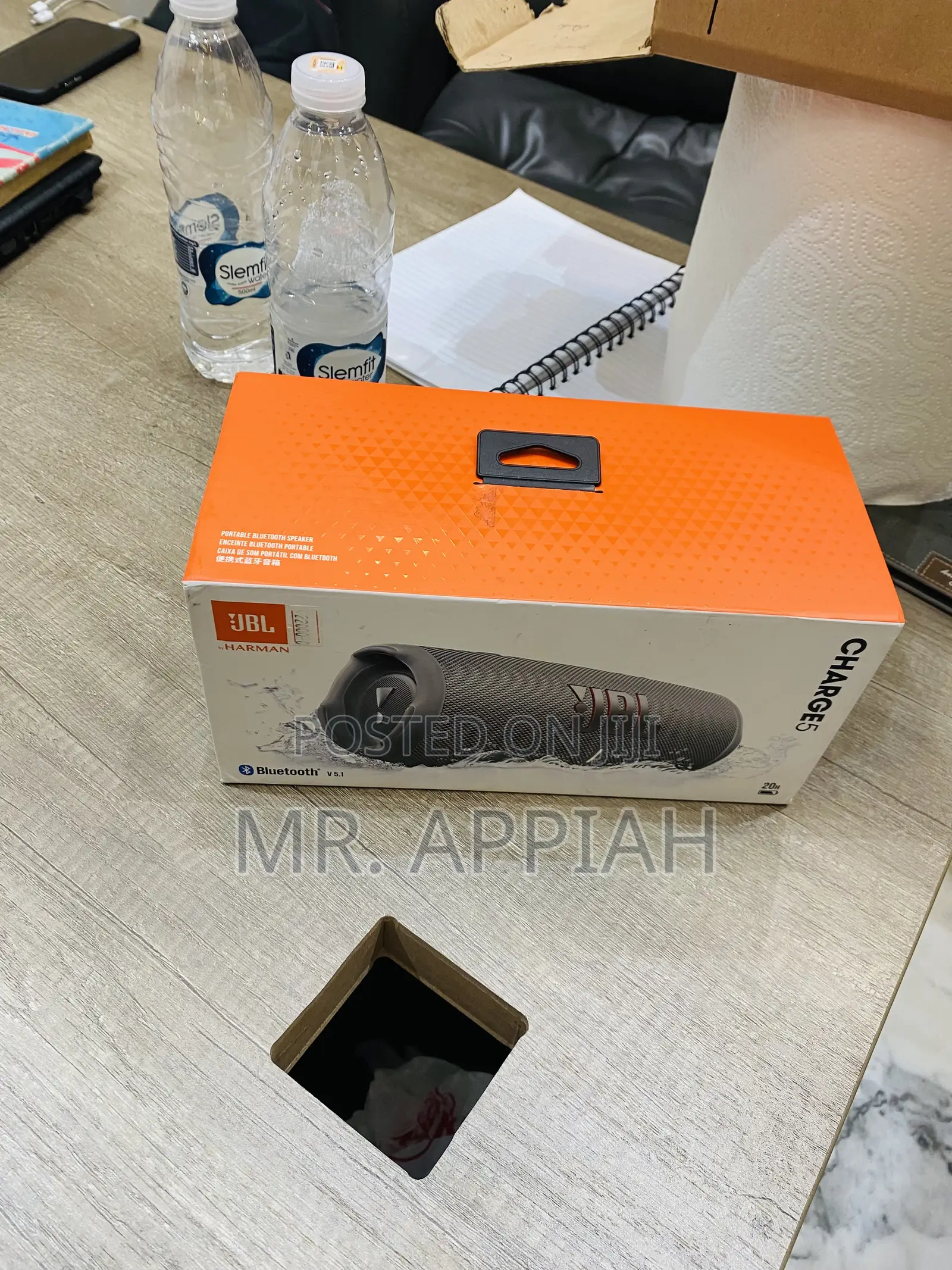 Energy Sufficient JBL Charge 5(Gray) Bluetooth Speaker