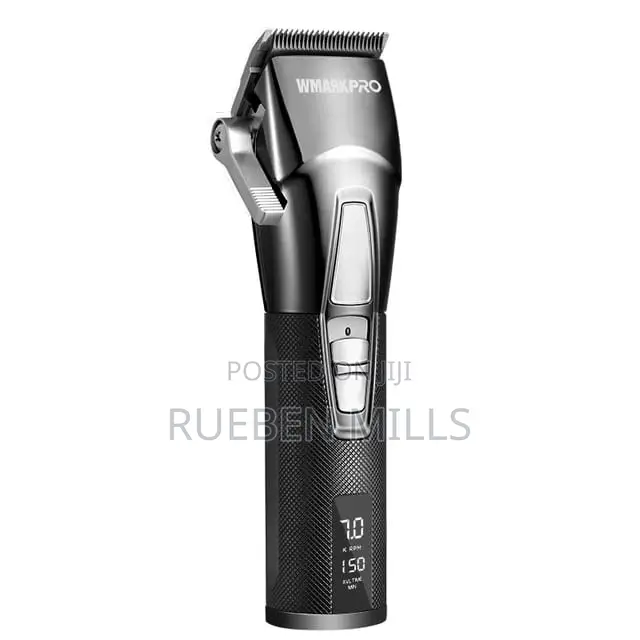 Wmarkpro First Grade All Metal Rechargeable Hair Clipper