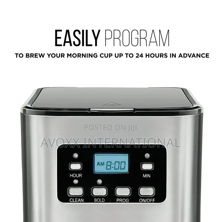 Chefman 12-Cup Programmable Coffee Maker W/ Digital Display