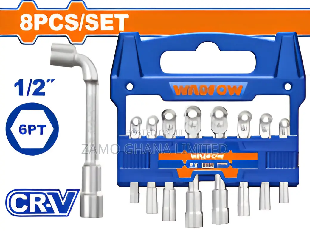 L-Angled Socket Wrench Set - Wth4208
