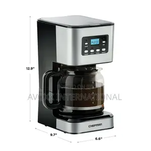 Chefman 12-Cup Programmable Coffee Maker W/ Digital Display