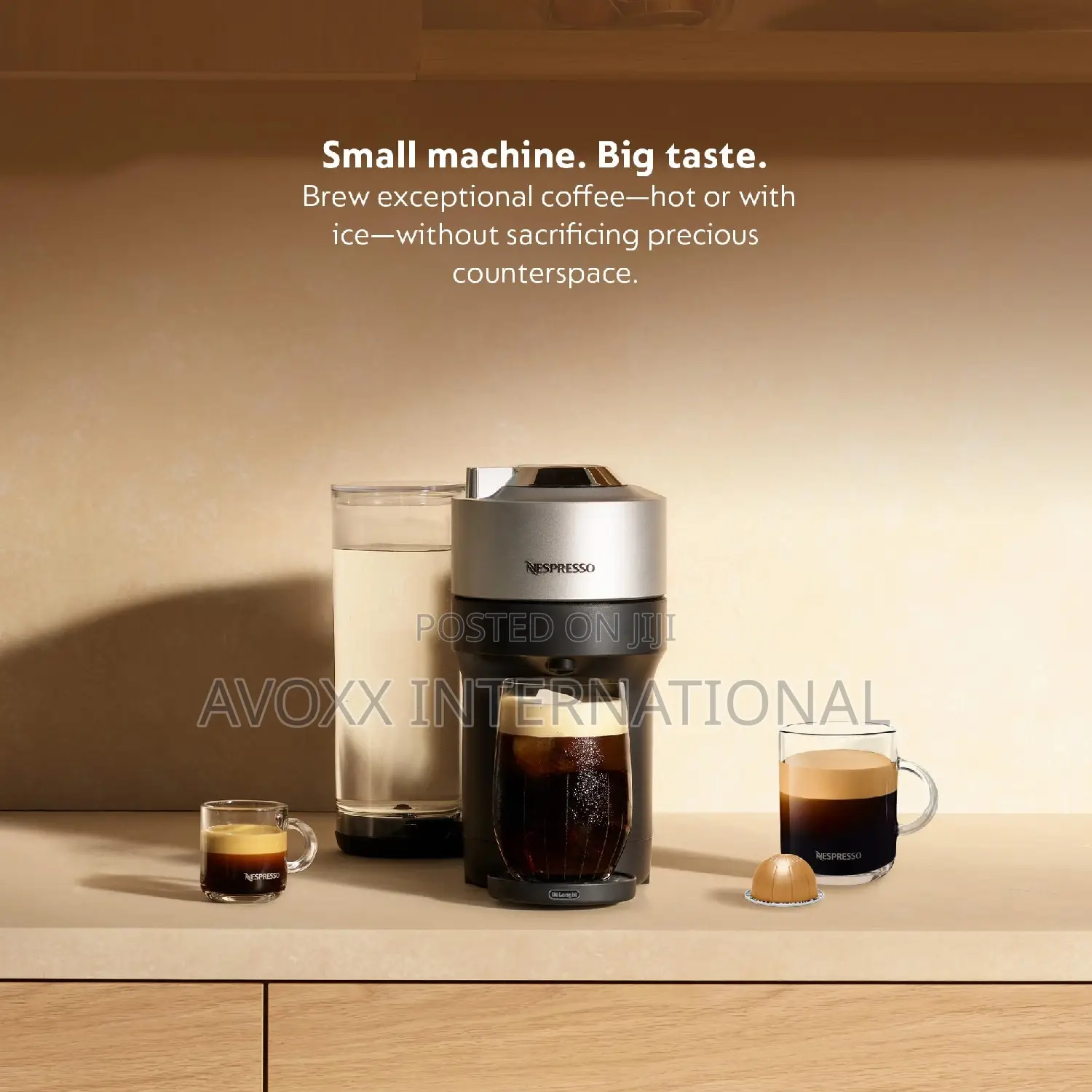 Nespresso Vertuo Pop+Deluxe Coffee Espresso De'longhi ENV95S