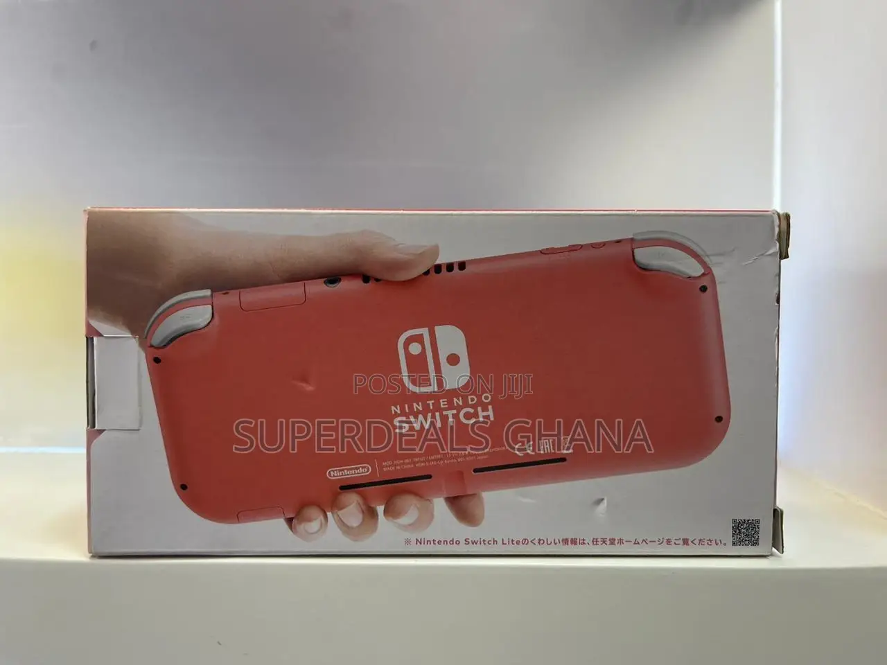 Nintendo Switch Lite Coral + 64gb Sd Card