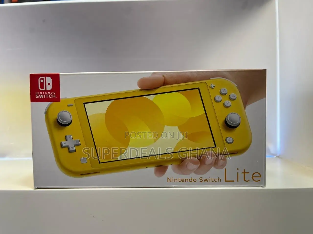 Nintendo Switch Lite Yellow + 64gb Sd Card