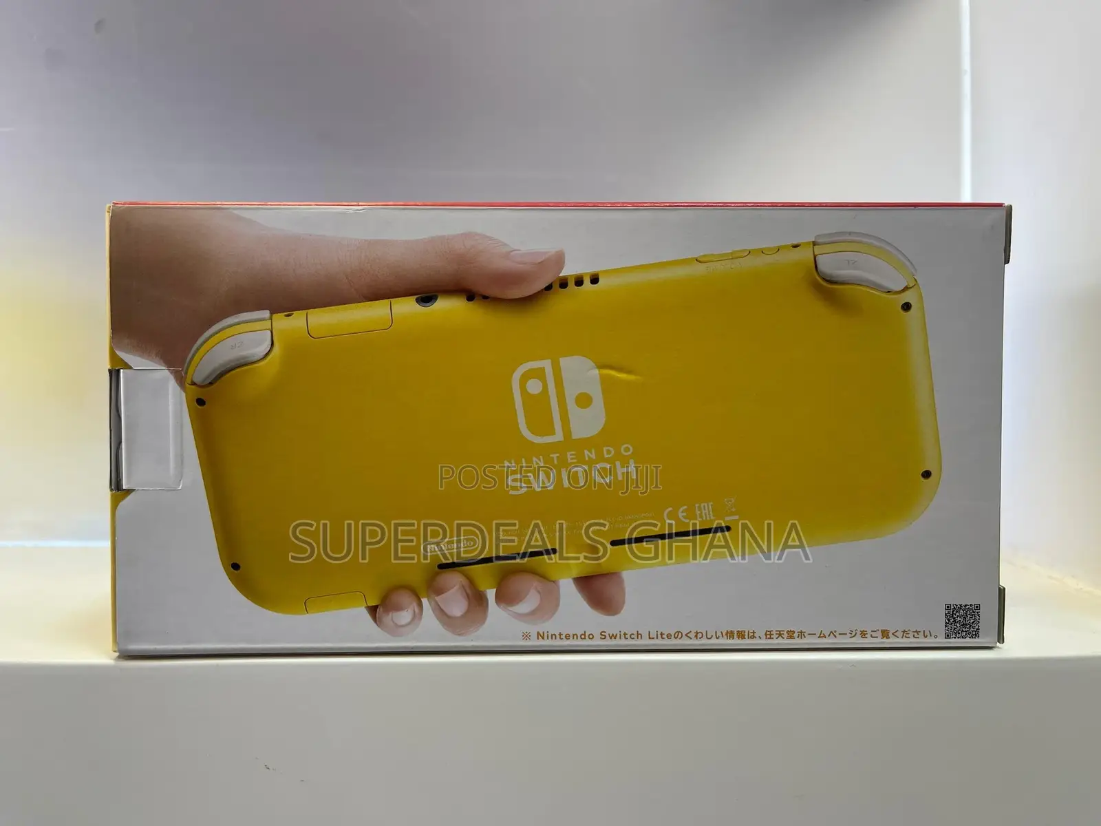 Nintendo Switch Lite Yellow + 64gb Sd Card