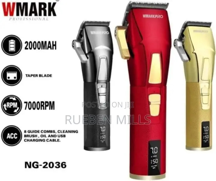 Wmarkpro NG-2036 Full Metal Body Professional Hair Clipper