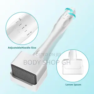 Derma Stamp -Adjustable Needle Size for Skin, Hair and Beard
