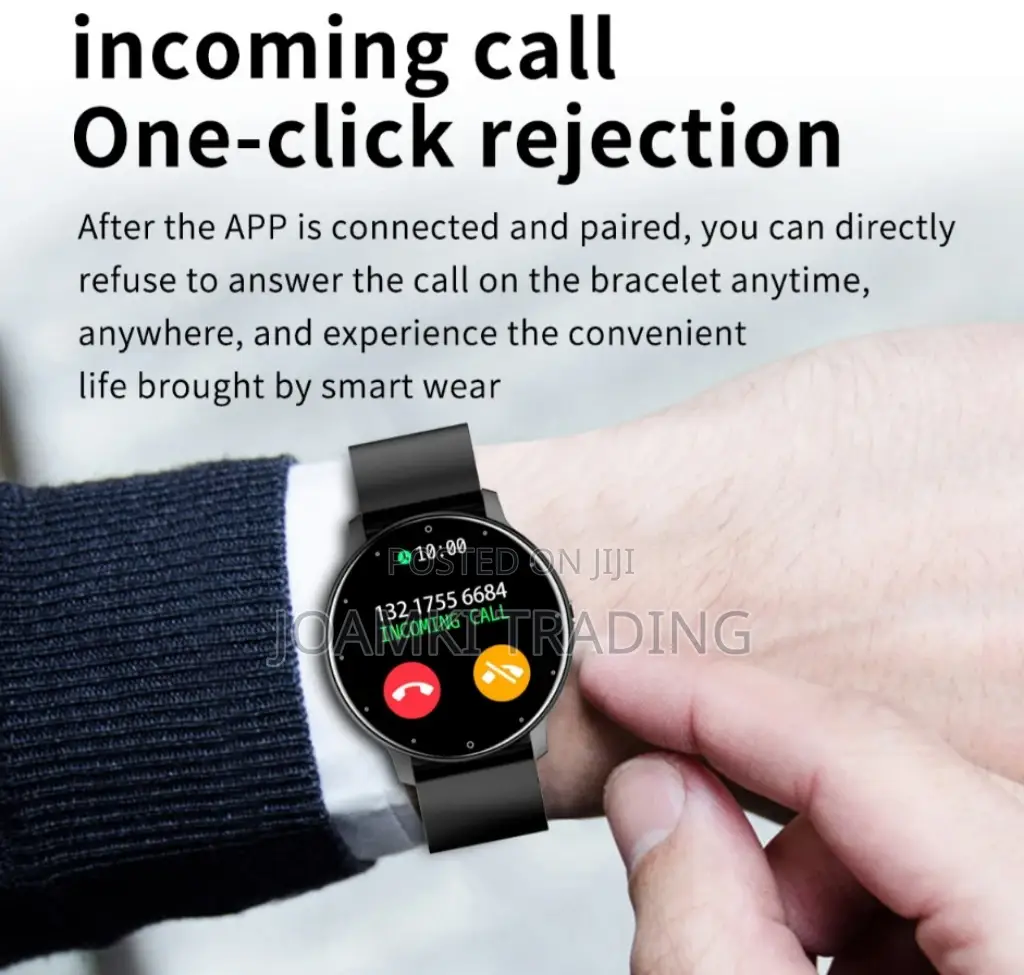 1.28" Smart Watch, Bluetooth Call, Health Monitor Ios/Androi