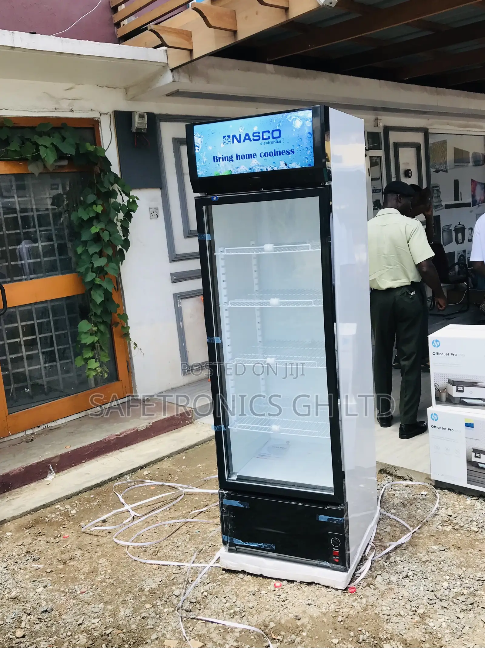 Essential Nas-Fl40-1dr Singledoor Display Glass Nasco