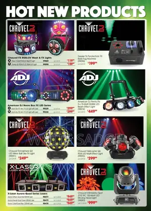 Disco Lights and Fog Machine