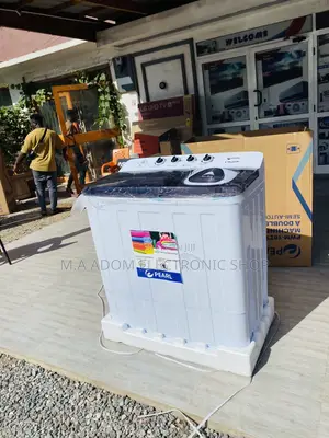 Semi-Automatic Pearl 18kg Top Load Washing Machine +Spin Dry