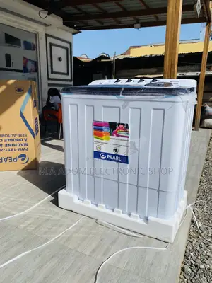 Sealed in Box Semi-Automatic Pearl 18kg Washing Machine.
