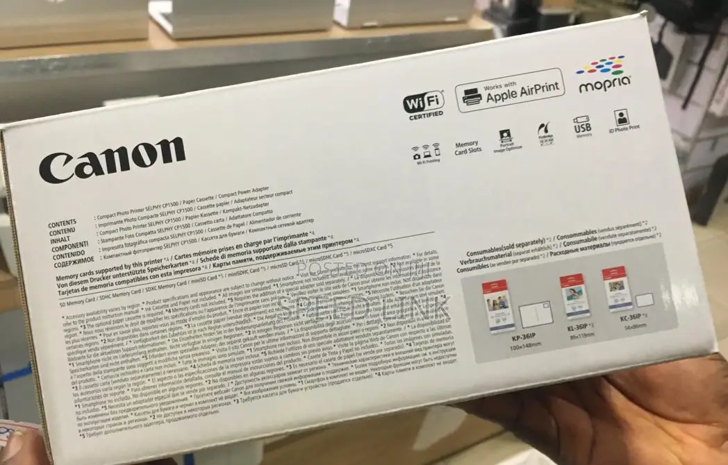 CANON Photo Printer Selphy Cp1500