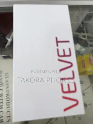 New LG Velvet 128 GB Black