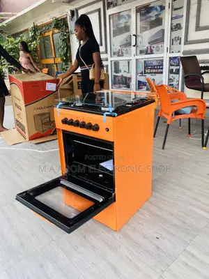 Buy Affordable Volcano 50x50 4 Gas Burner With Oven(Orange).
