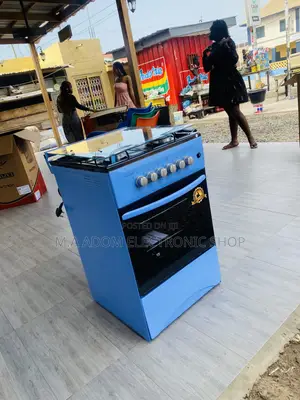 Shop Affordable Volcano 50x50 4 Gas Burner With Oven(Blue).
