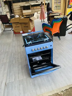 Shop Authentic Volcano 50x50 4 Gas Burner With Oven(Blue).