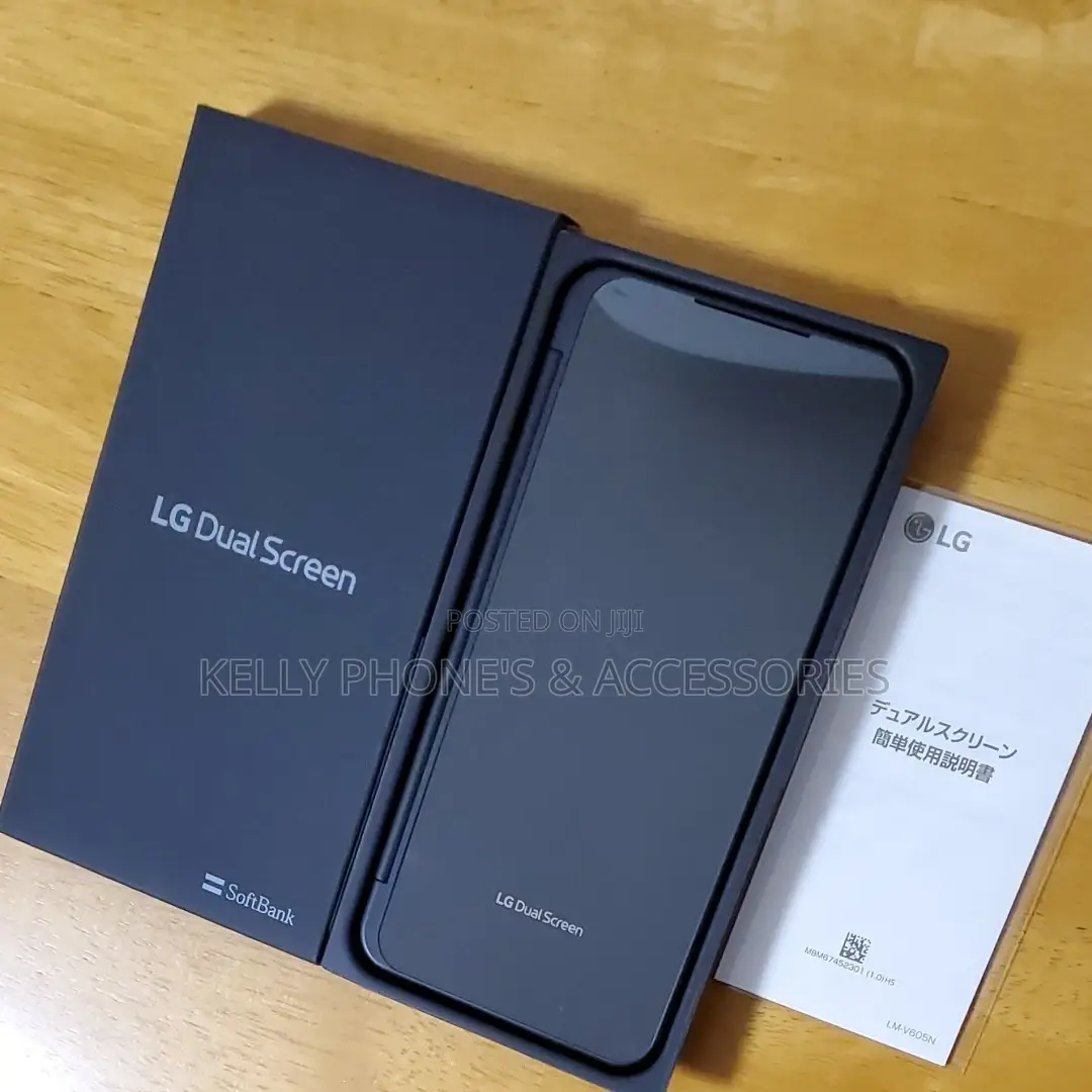 New LG V60 ThinQ 5G UW 128 GB Black