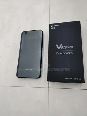 New LG V60 ThinQ 5G UW 128 GB Black